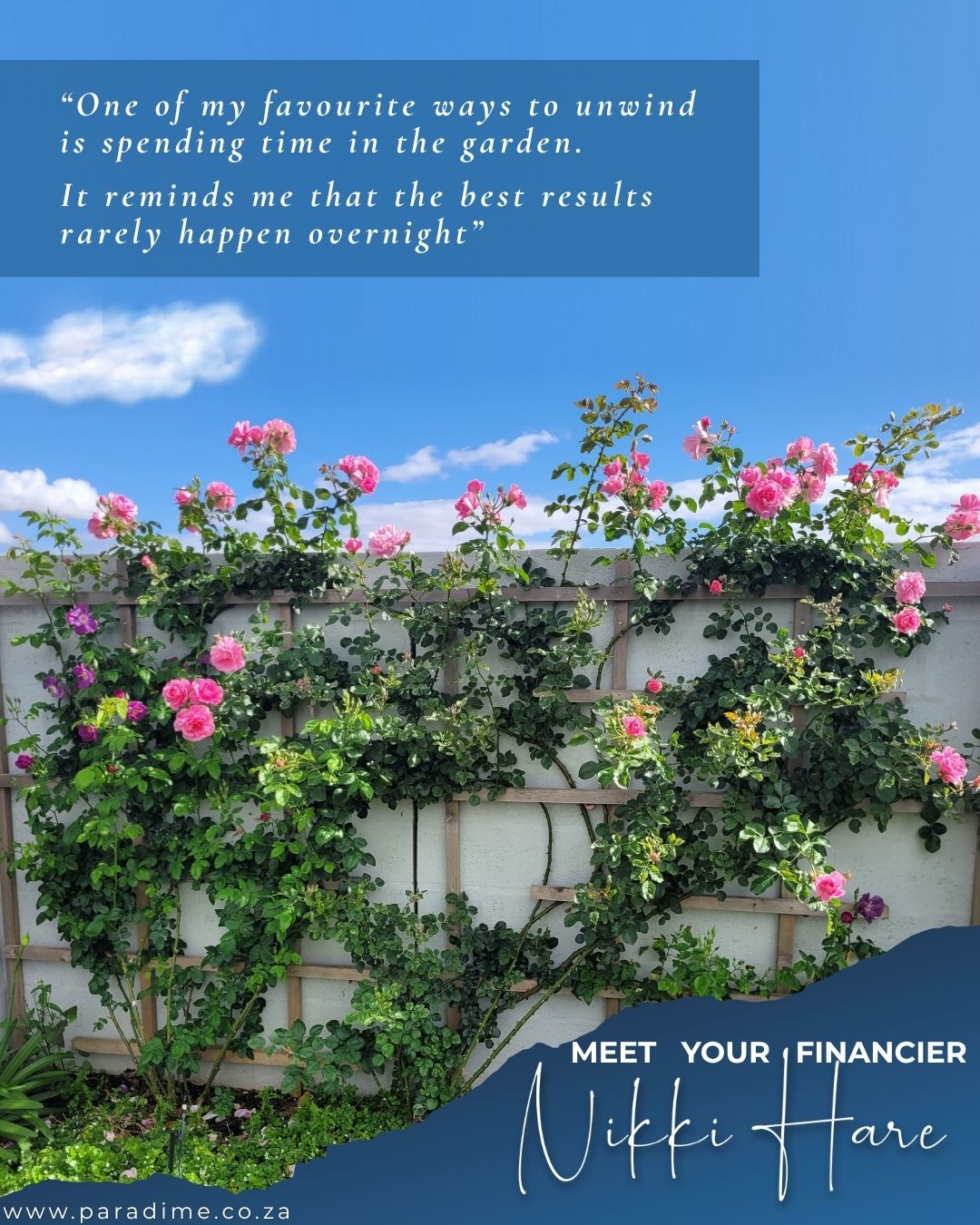 Whether you're growing a garden or working towards your next vehicle purchase, patience and consistency go a long way.
If a new vehicle is one of your goals, I'd love to help you get there. #MeetYourFinancier #GardeningLife #GrowthTakesTime #VehicleFinance #DriveYourDream #ParadimeFinance #NikkiHare